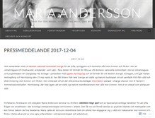 Tablet Screenshot of anderssonmaria.com